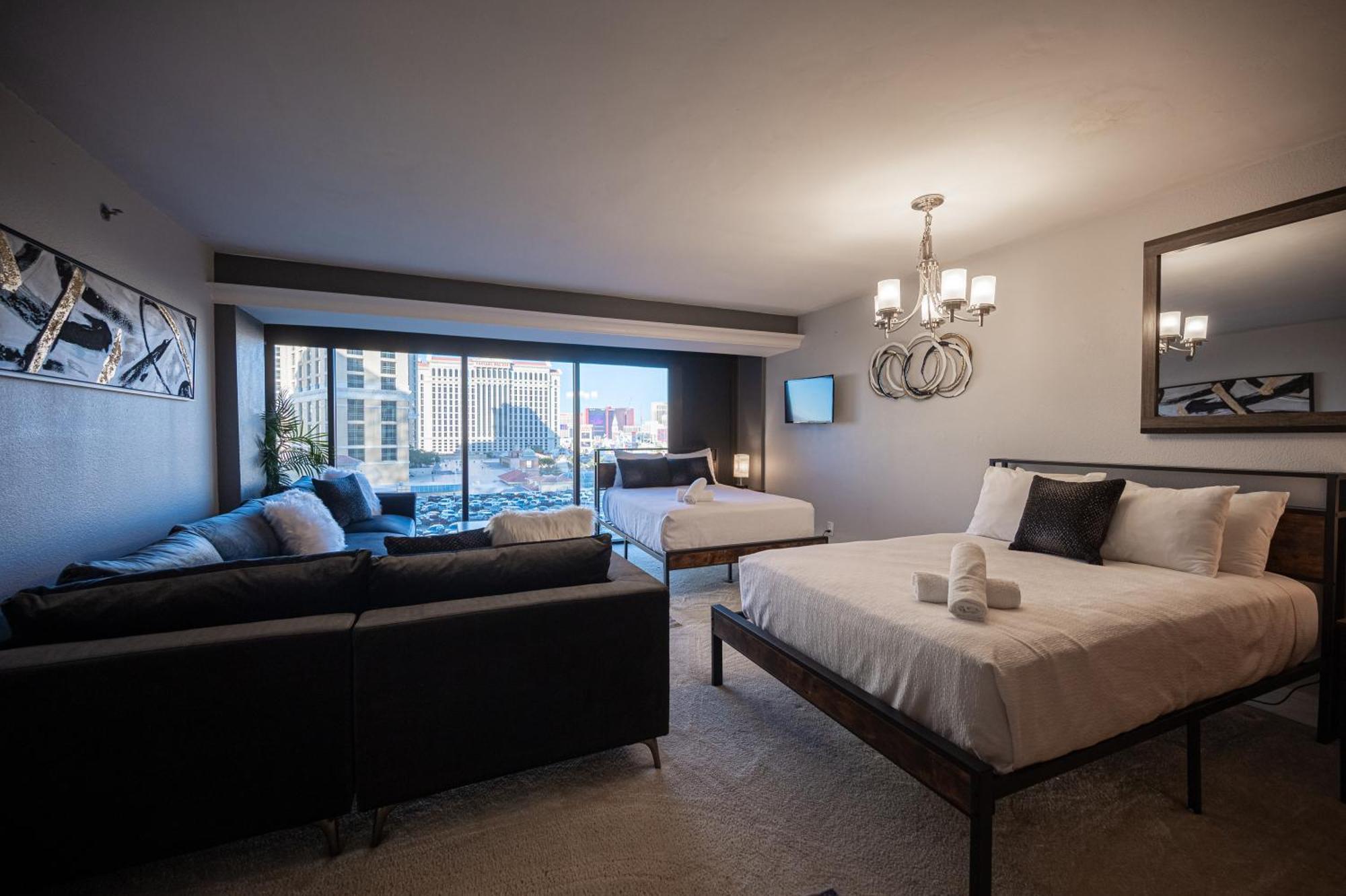 Iconic Vegas Views - 6 Comfy Beds, No Resort Fees, Center Strip! Las Vegas Kültér fotó