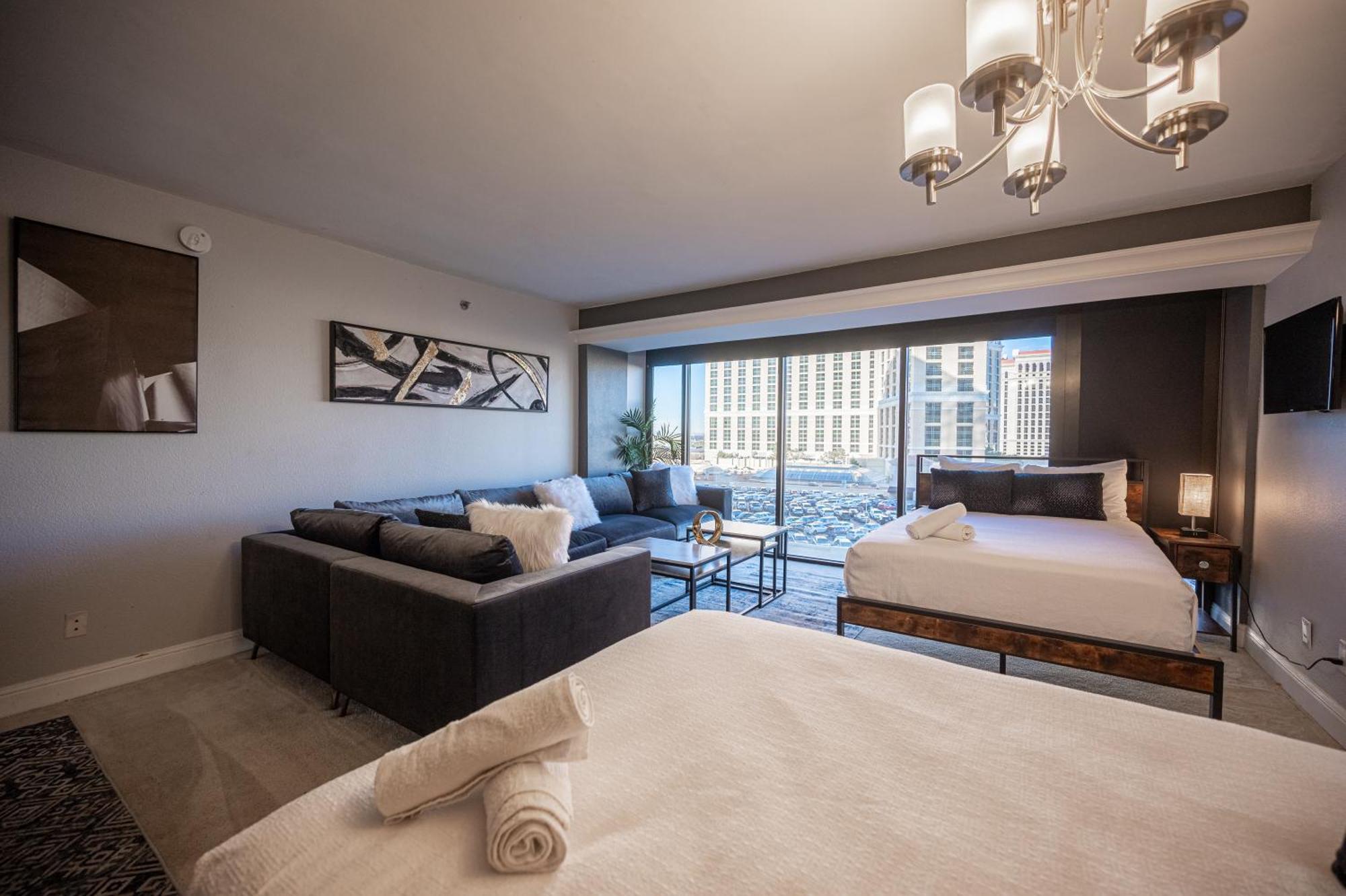 Iconic Vegas Views - 6 Comfy Beds, No Resort Fees, Center Strip! Las Vegas Kültér fotó